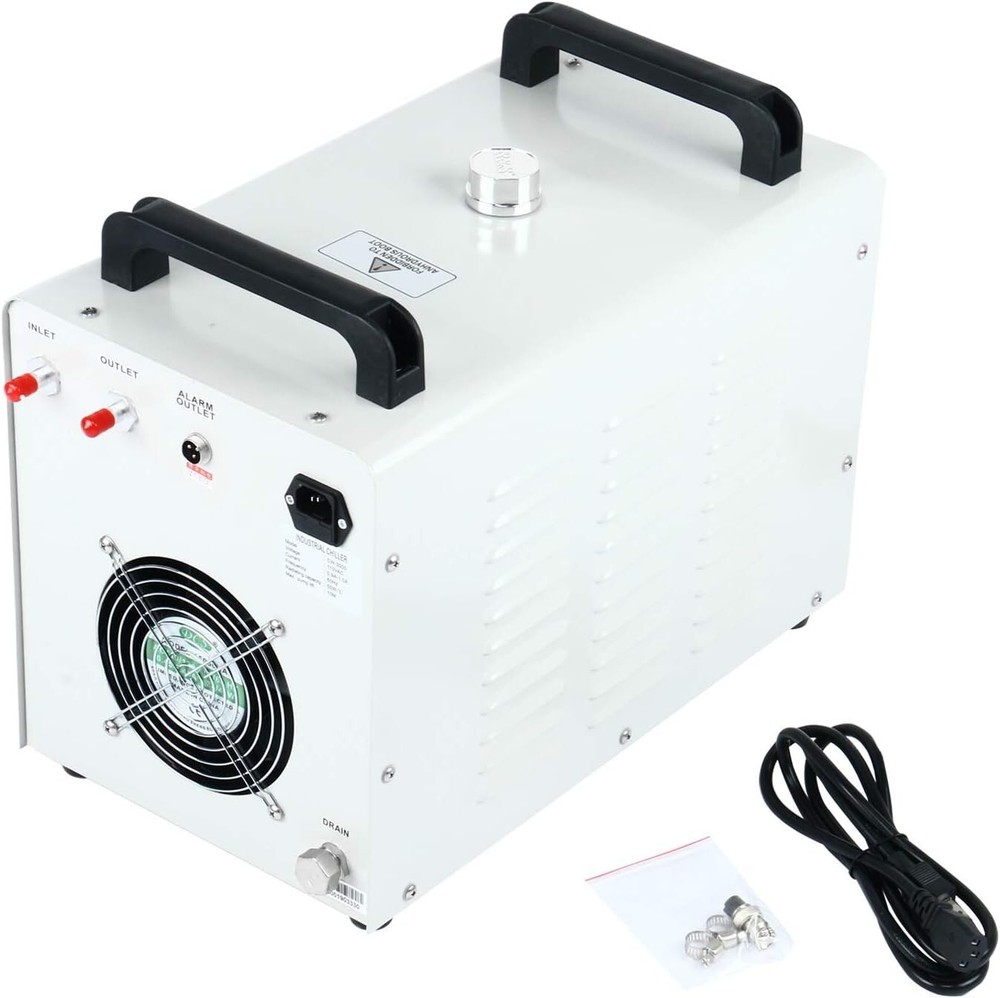 9L Industrial Water Chiller CW3000 for CNC CO2 Laser Engraver Cutter Marker