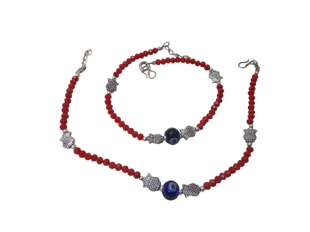 Women Brass Oxidised Girls Payal Pajeb Fashion Anklets Indian Traditional-image