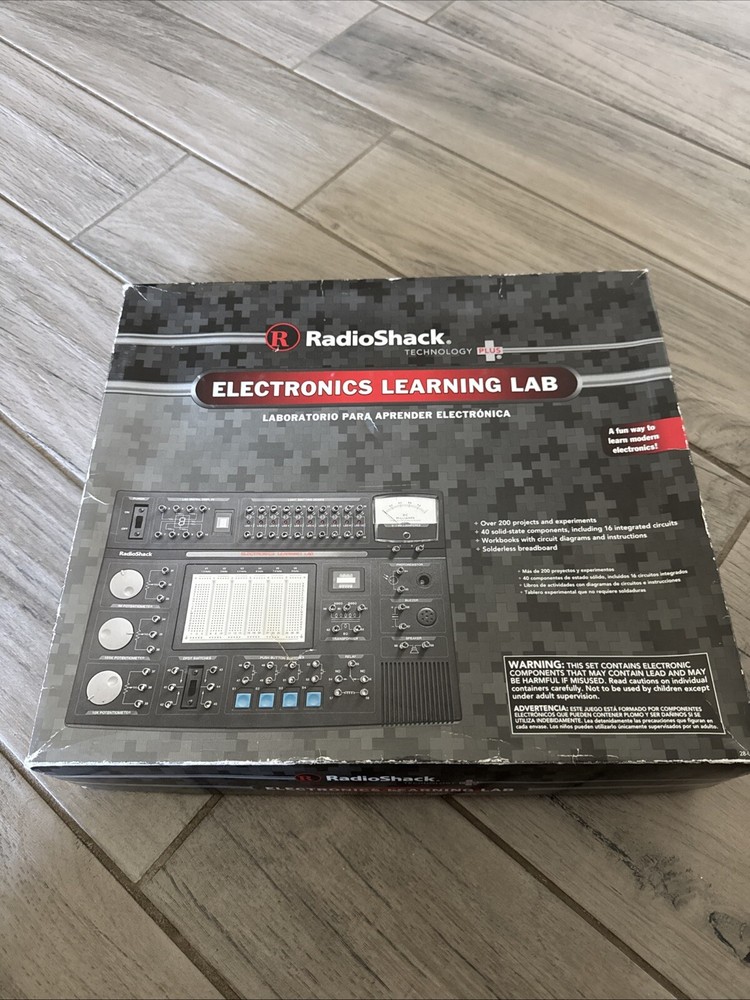 Radio Shack Electronics Learning Lab 28-027 - Complete New Open Box - STEM Learn