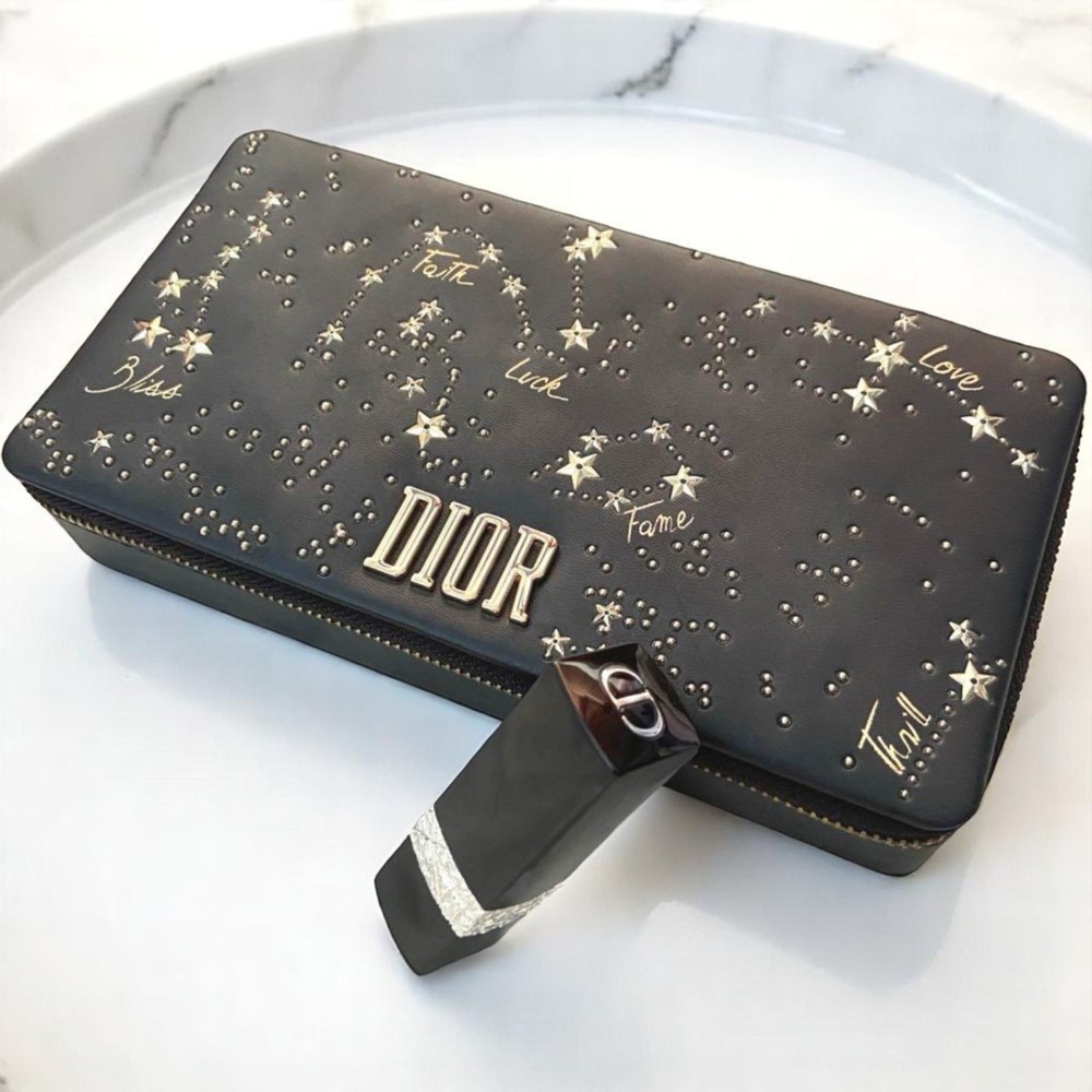 Christian Dior Rouge Dior Lipstick Set 5 Red Shades Mirror Case