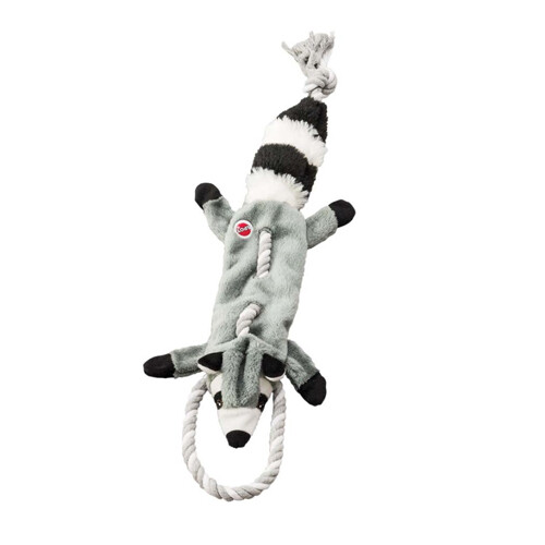 Skinneeez Tugs Dog Toy Forest Raccoon Multi-Color; 1 Ea