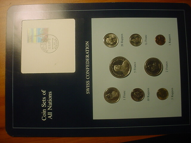 Coin Set All Nations Switzerland #88253
