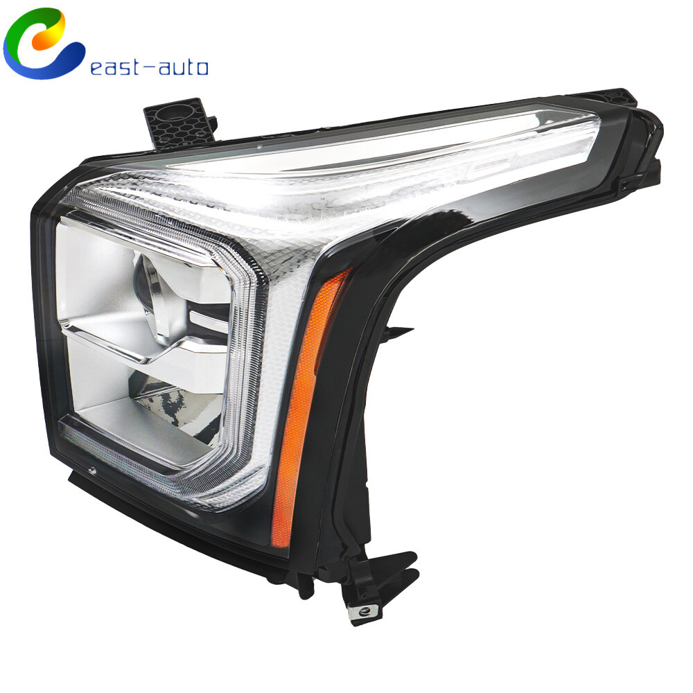 For 2015-2017 GMC Yukon XL New Halogen LED DRL Projector Headlight Headlamp Left