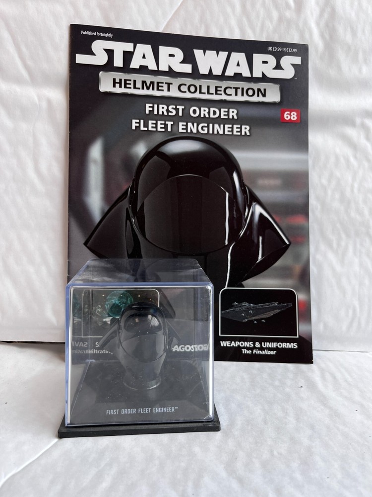 STAR WARS DEAGOSTINI REPLICA HELMET COLLECTION #68 FIRST ORDER FLEET ENGINEER
