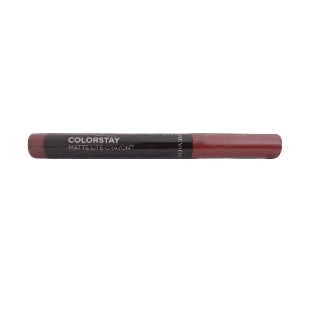 Revlon ColorStay Matte Lite Crayon Lipstick in 001 Tread Lightly Lightweight Formula