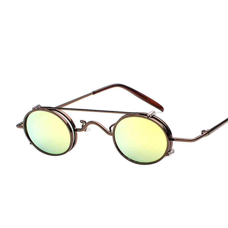 Lightweight and removable retro Prince Mirror Men & women sunglasses