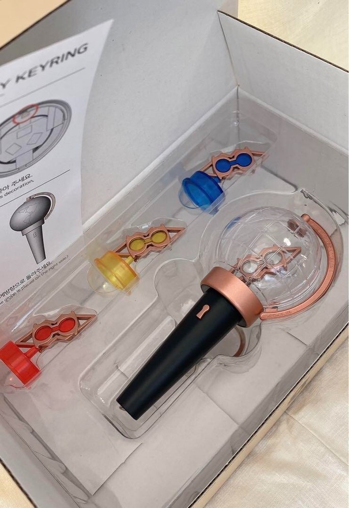 ATEEZ Official LIGHTINY Keyring Keychain K-POP Merch Concert Lightstick