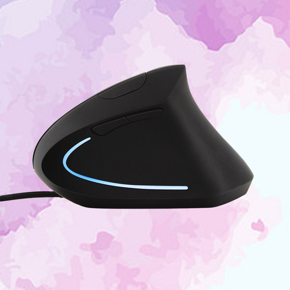 Ergonomic Vertical USB Mouse with Adjustable DPI up to 3200