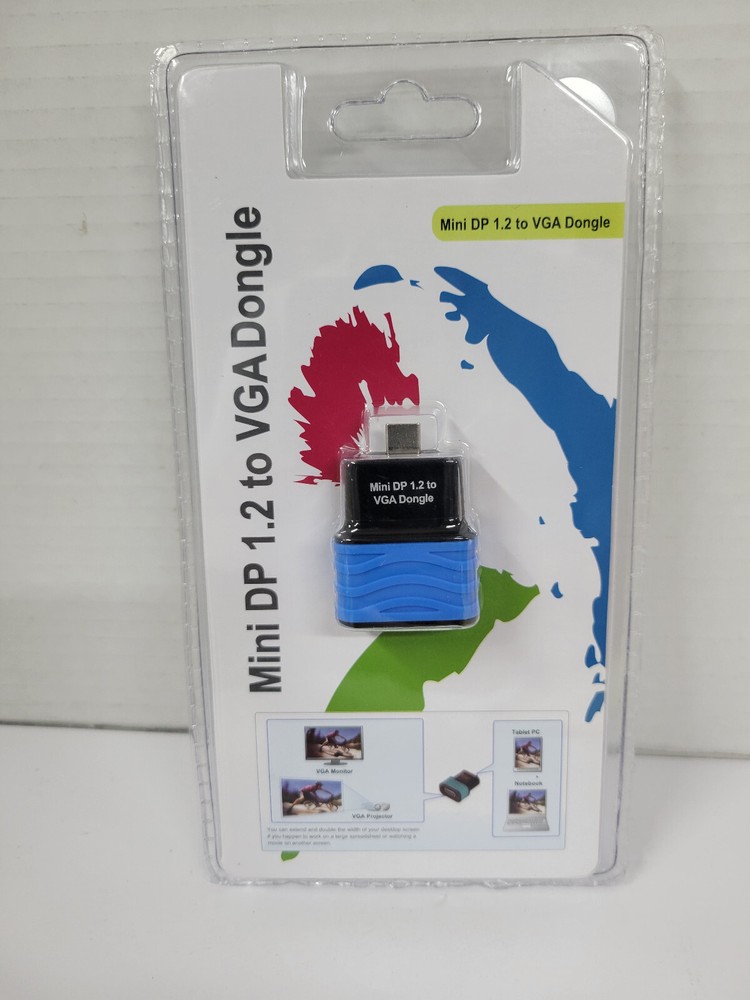 Mini DisplayPort 1.2 to VGA Adapter Dongle 1439ZD-00156CS for HD Video