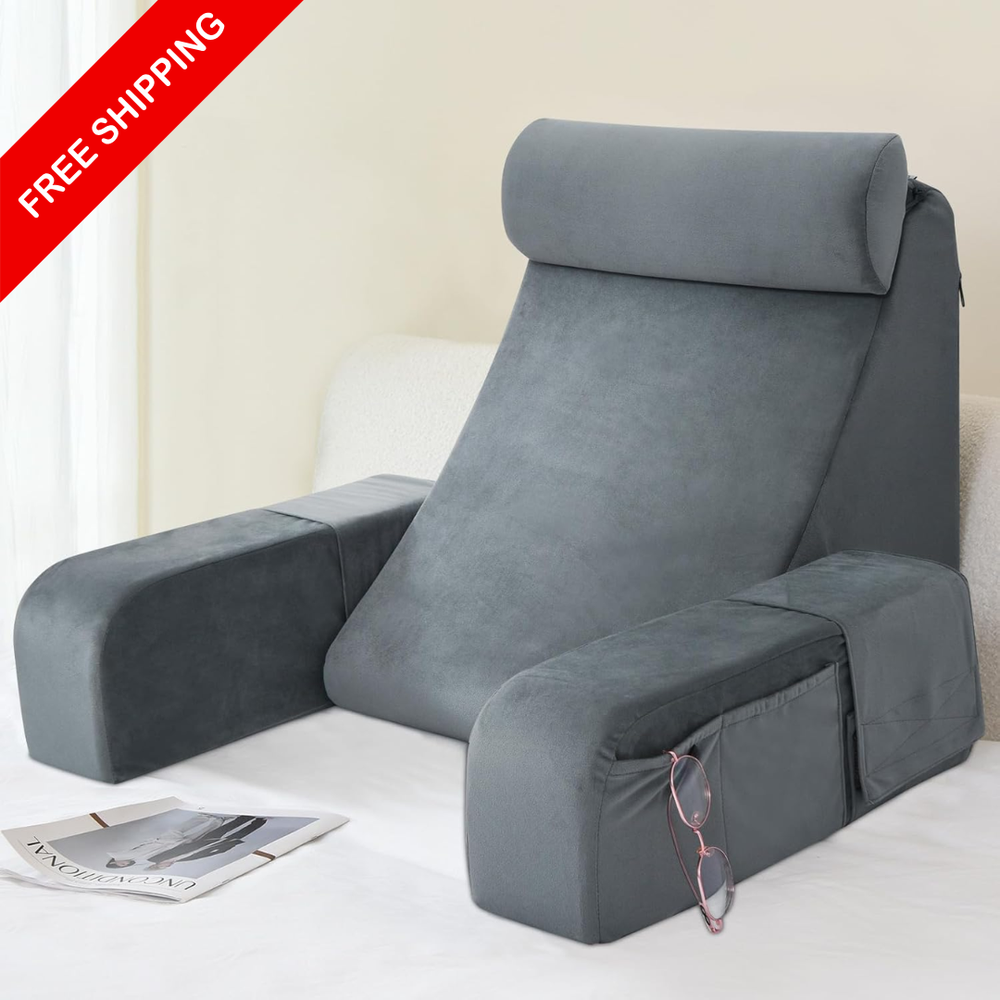 ENITYA Reading Pillow for Adults - Comfortable Back Support in Bed