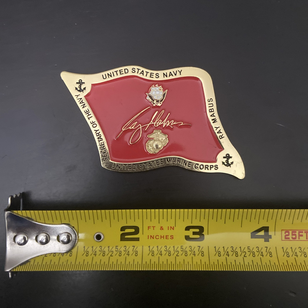 USN Secretary Of The Navy Ray Mabus Challenge Coin #898U