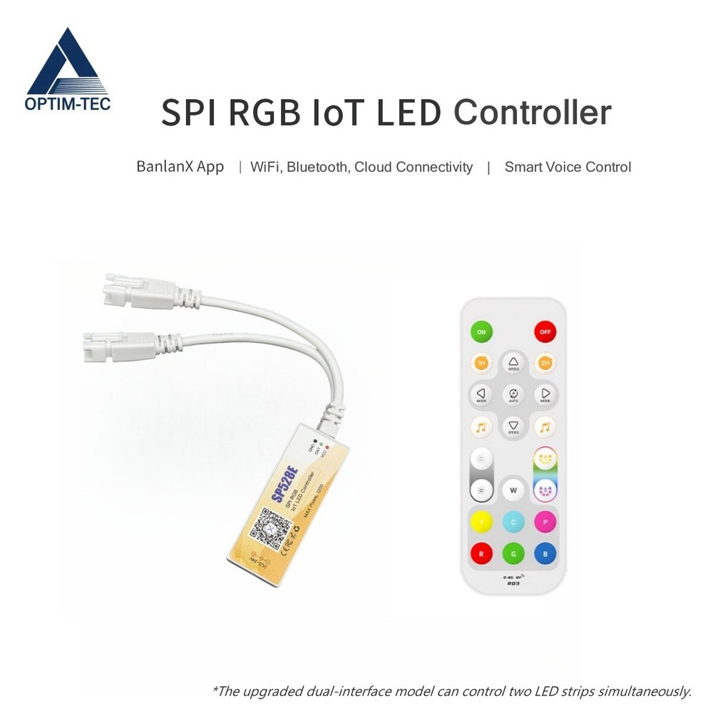 SP528E Magic RGB IoT LED Controller with WiFi / Bluetooth / Smart Voice Control-image