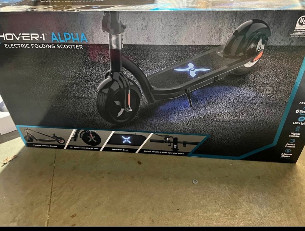 Hover-1 Alpha 451W 36V Black Electric Kick Scooter
