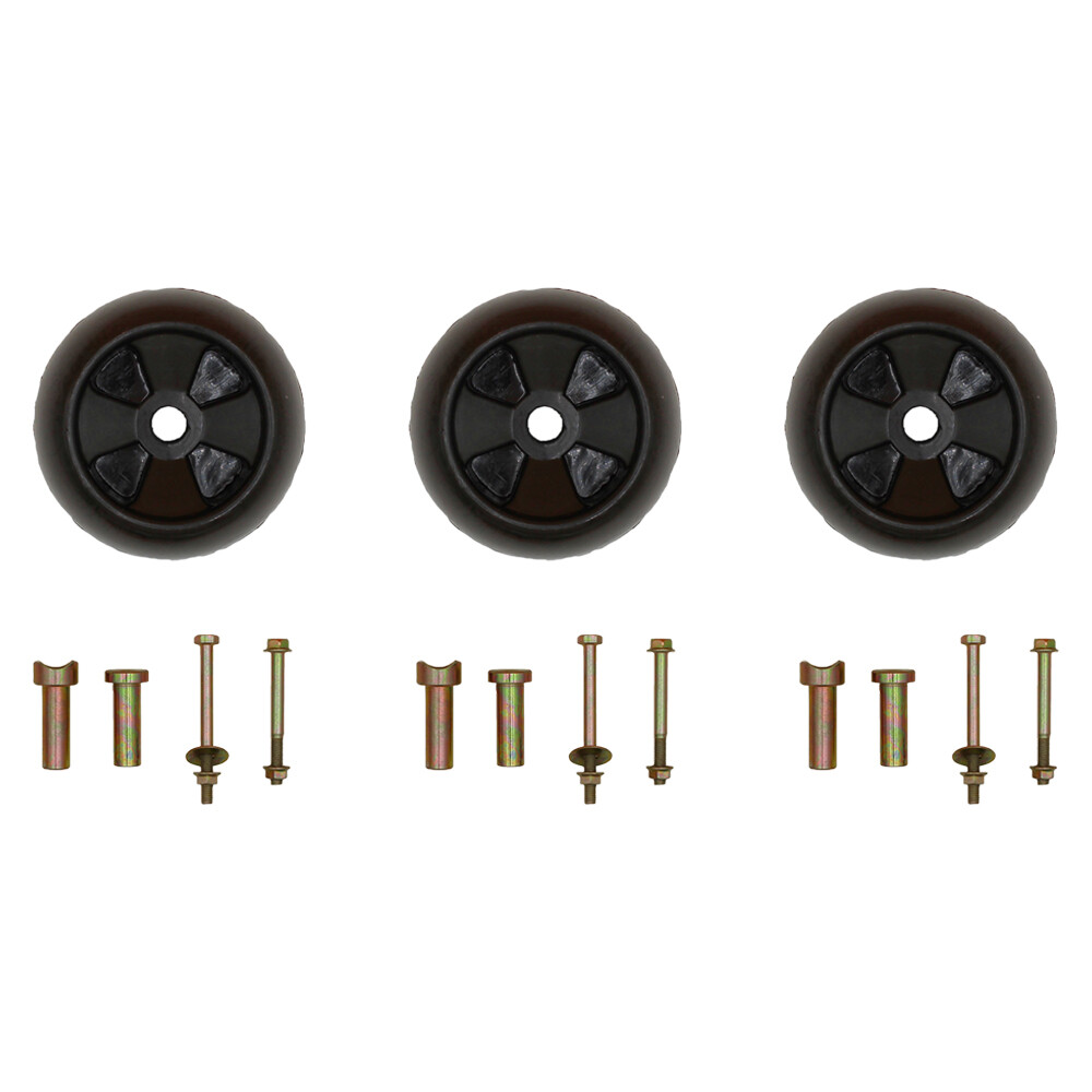 John Deere 130-185 Deck Wheel Kit - Set of 3 AM-116299  