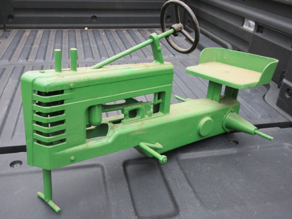 Green Pedal Tractor Needs Finished & Minor Parts