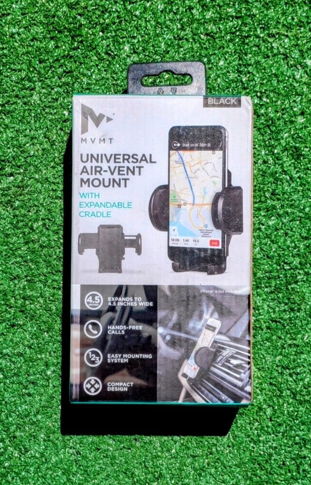 MVMT Universal Car/Truck Air-Vent Easy Adj Mount w/Expandable Mobile Cradle NIP