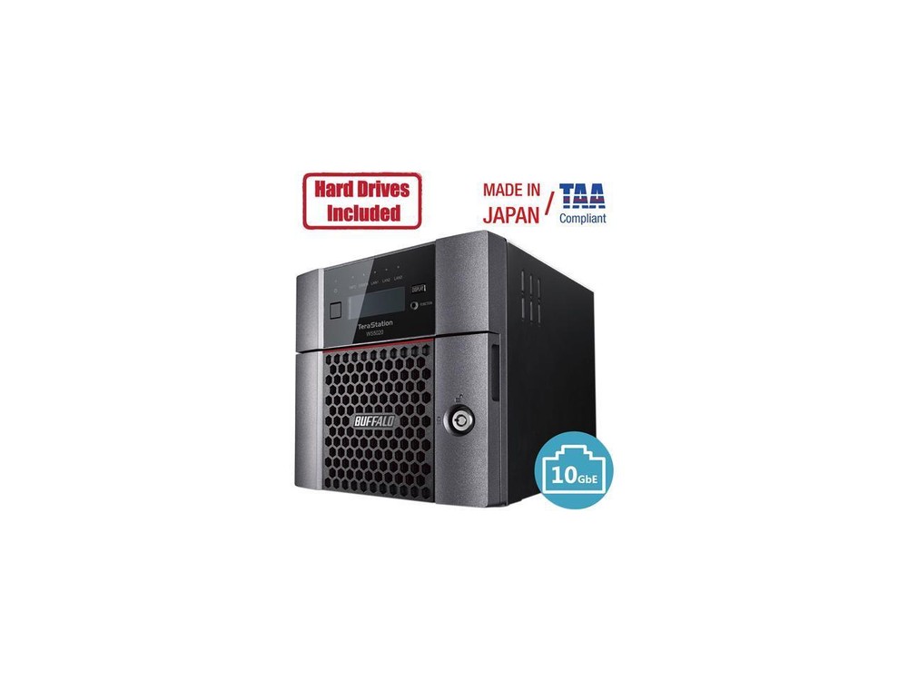 Buffalo TeraStation 5420DN Windows Server IoT 2019 Standard 32TB 4 Bay Desktop-image