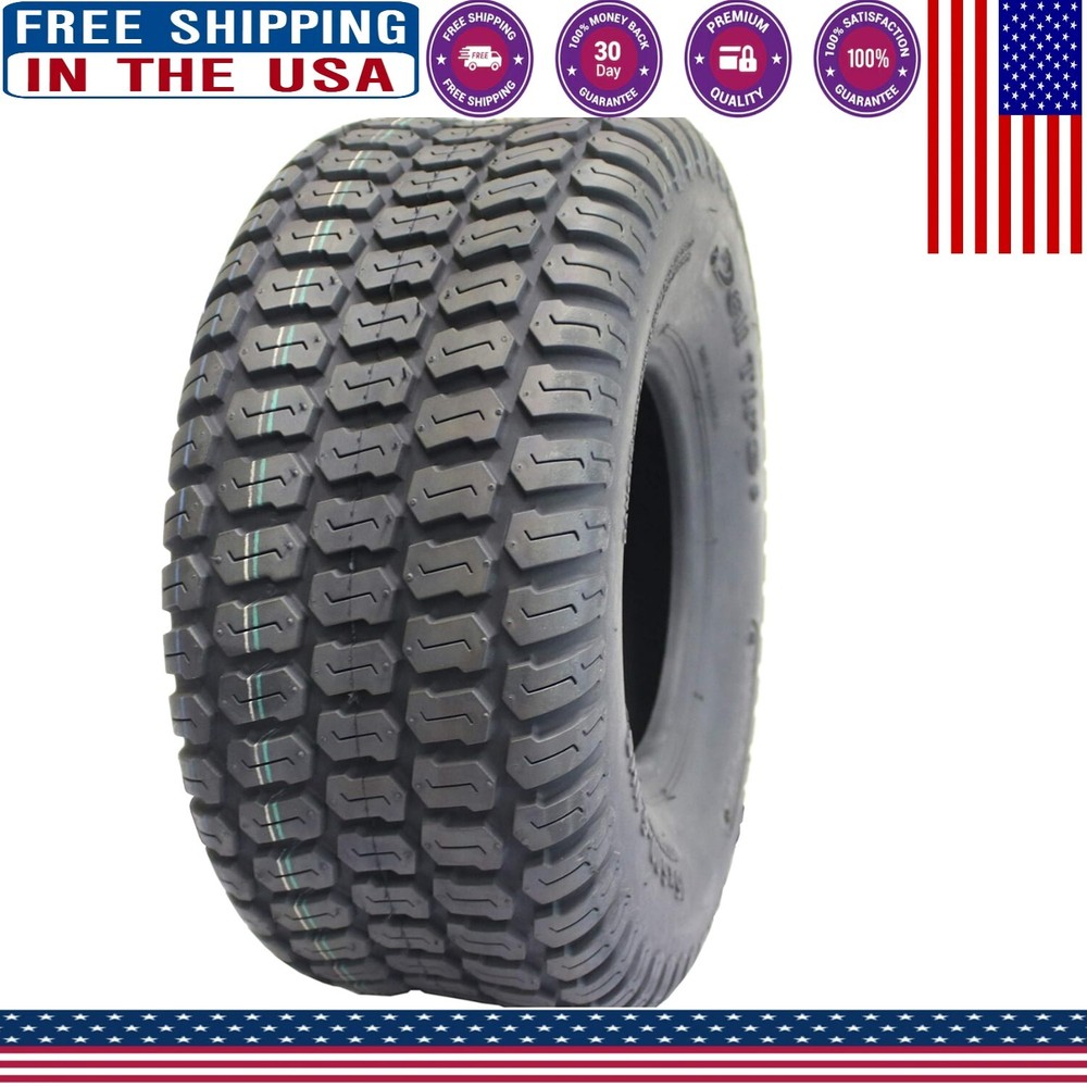 Year-Round Utility Tire 15x6.00-6 - Optimized for Garden and Lawn Performance