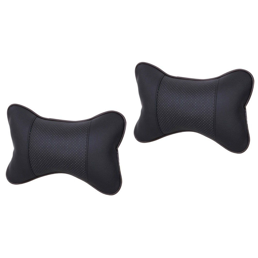 2 Pack Breathable Neck Pillow for Car Travel Headrest Support  