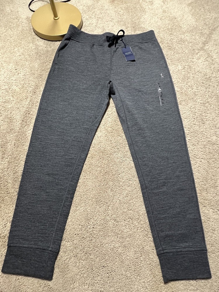 Polo Ralph Lauren Men’s M 100% Wool Luxury Jogger Style Lounge Pants NWT