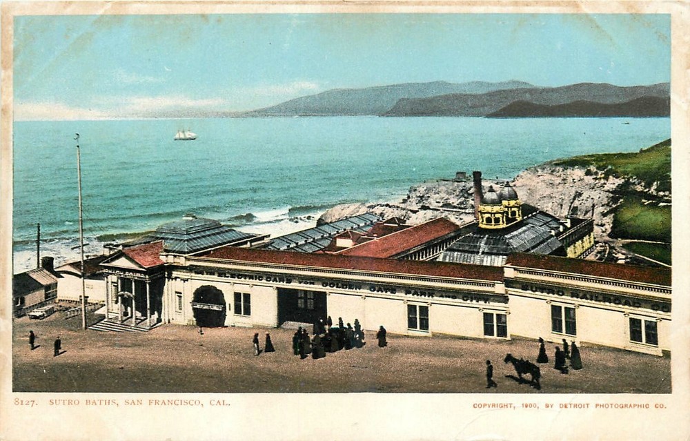 C-1905 San Francisco California Sutro Detroit Photographic Postcard 24-11175