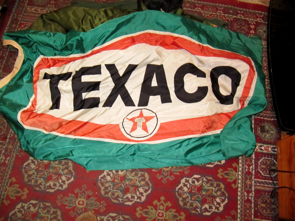 Vintage Texaco Gas Station Banner  , Nice Buy  Now/Good Offer-image