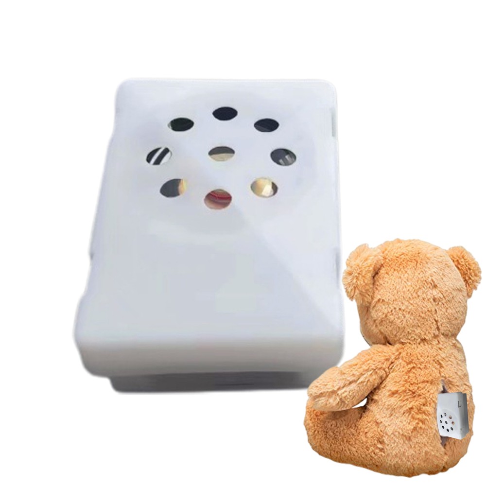 Mini Square Voice Recorder for Stuffed Animals & Plush Toys-image