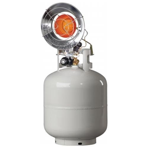 Mr. Heater MH15T Single Tank Top Heater, 10,000 to 15,000 BTU, Silver - F242100