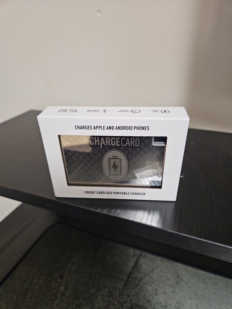 Aquavault Platinum-F1 2300mAh Compact 1.5V Fast Phone Charger Credit Card Size-image