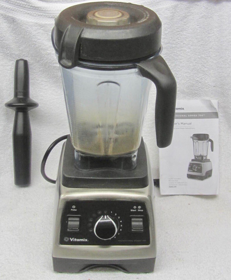 VITAMIX Professional 750  Series Blender VMO158A Automated Programmed 64oz WORKS-image