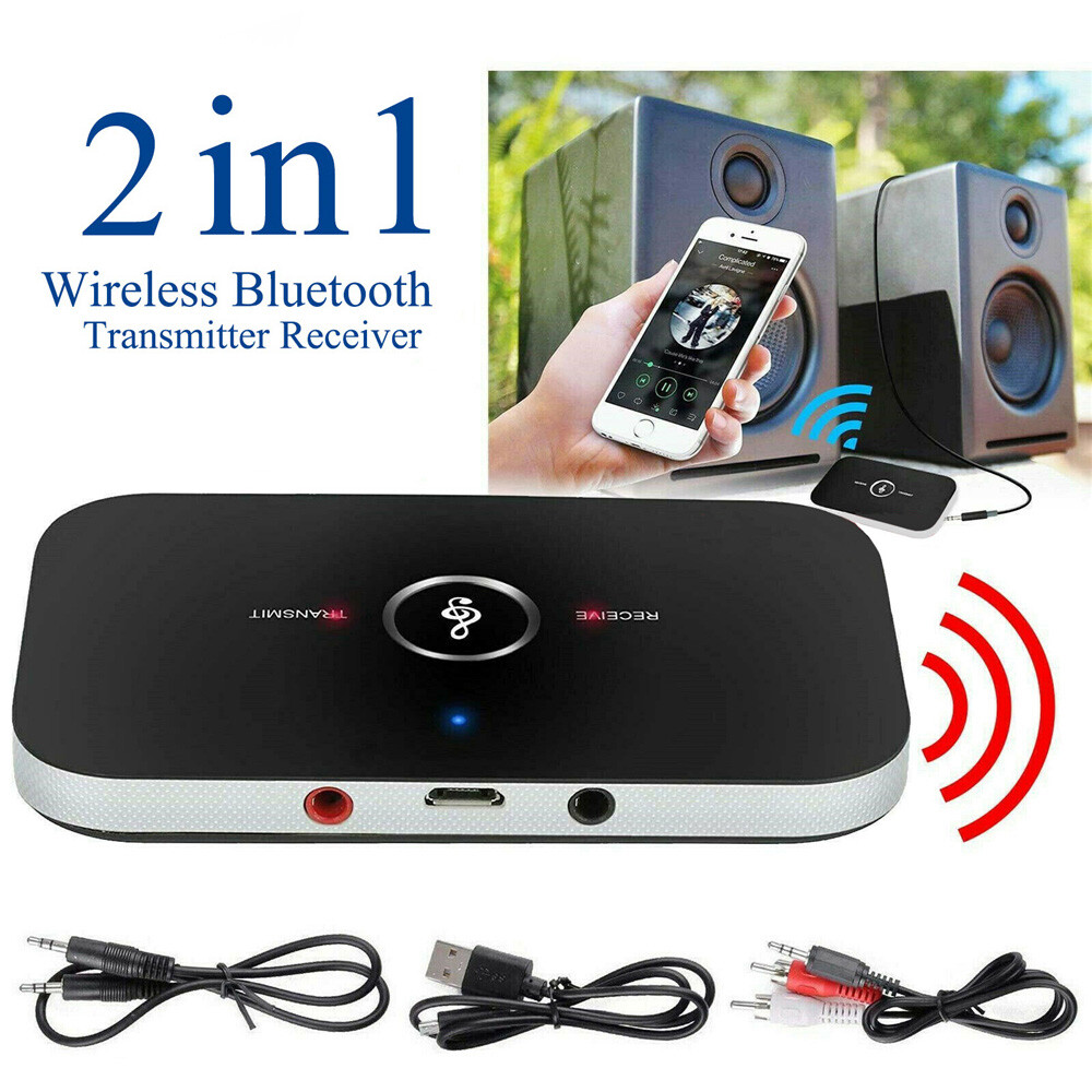 2in1 Bluetooth Transmitter & Receiver Wireless A2DP Home TV Stereo Audio Adapter