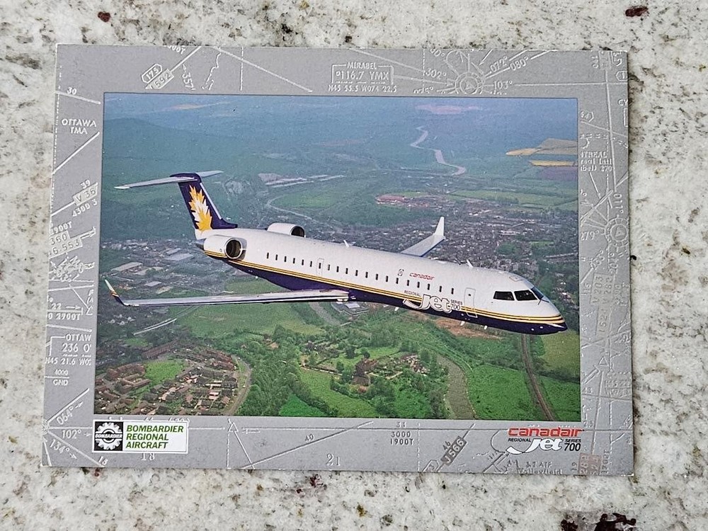 Canadair Regional Jet Series 700 Information & Stats Card