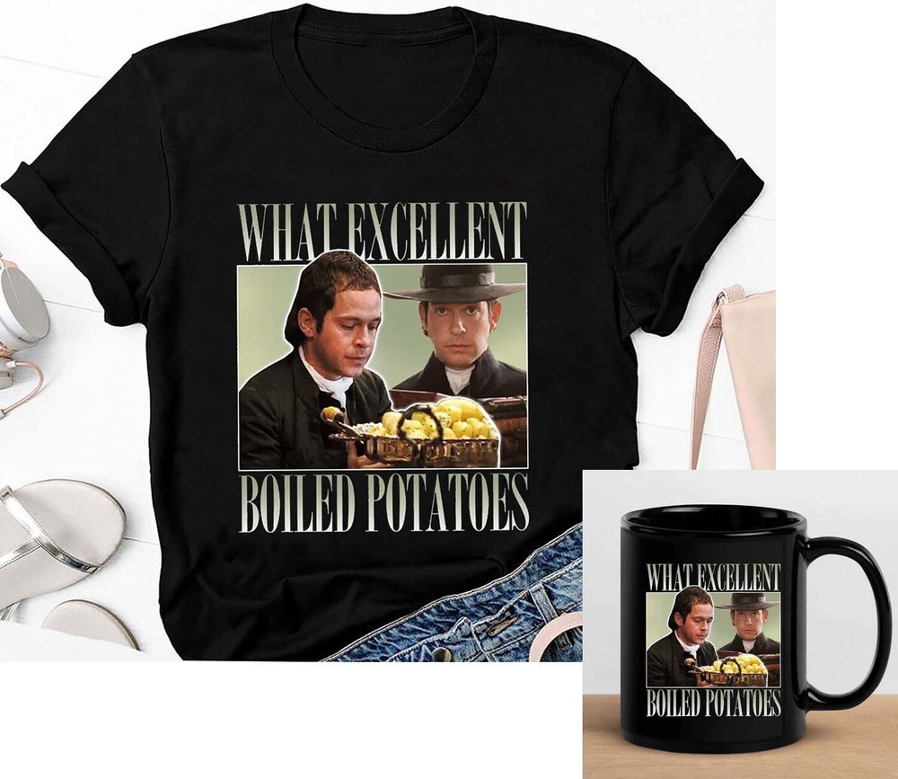 Boiled Potatoes Funny Meme T-Shirt,