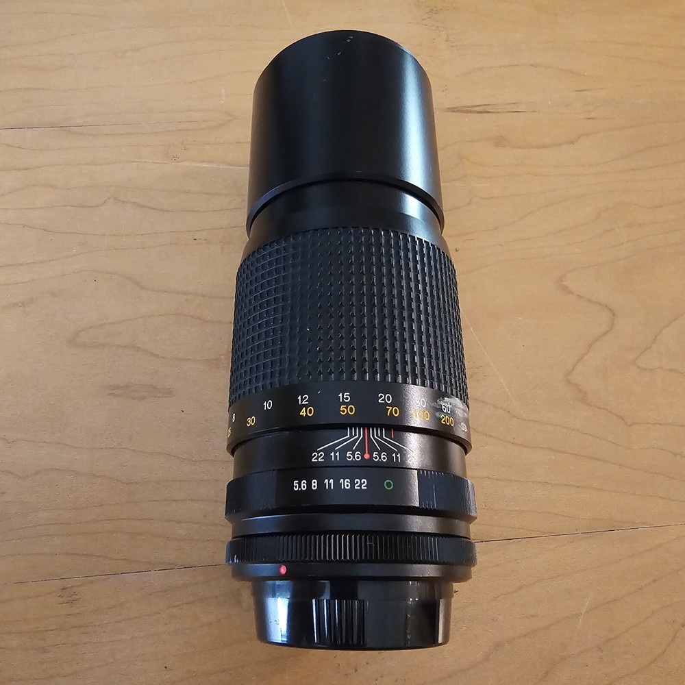 Vintage Sears 58-300mm Telephoto 1:5.6 Auto Zoom Telephoto Lens  M C