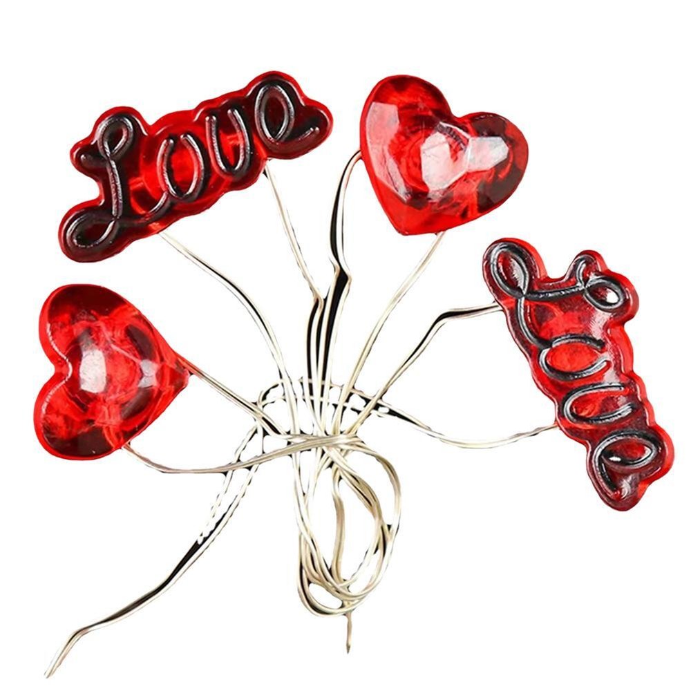 LED Heart String Lights Romantic Valentine's Day Home Decor Garland