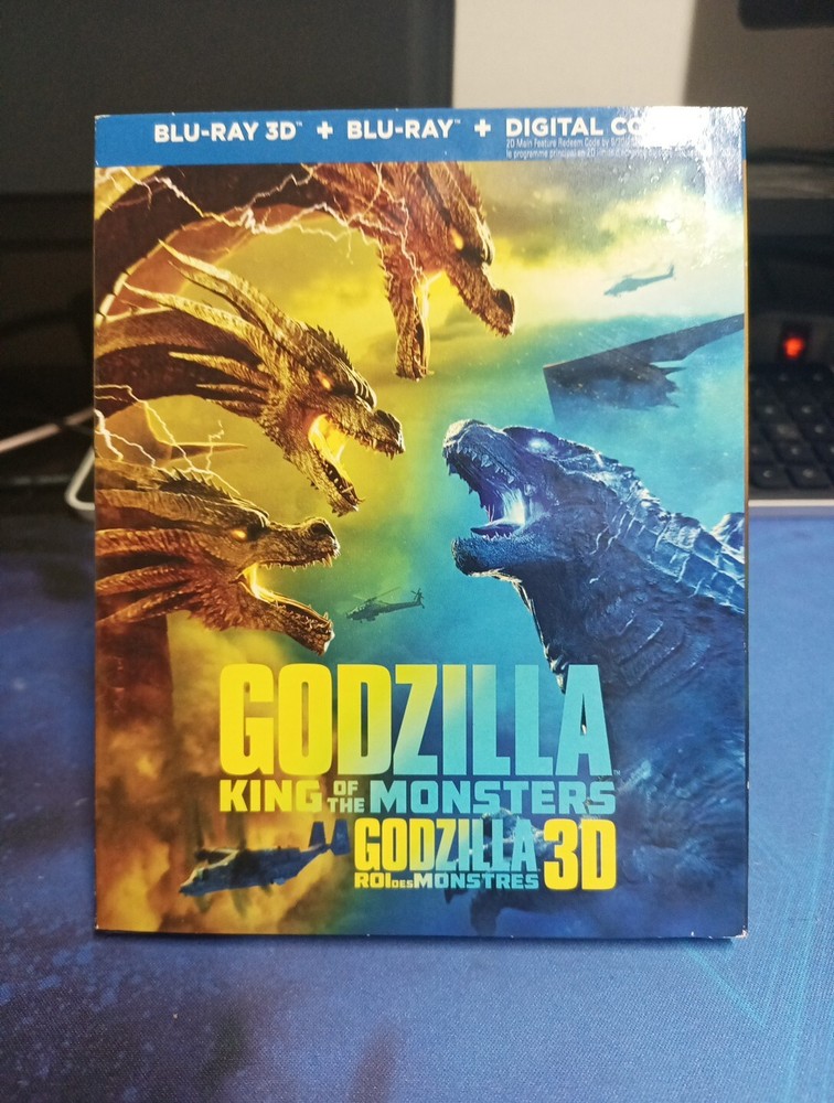 Godzilla: King of the Monsters (3D Blu-ray+Blu-ray, 2019, Import) Kyle Chandler