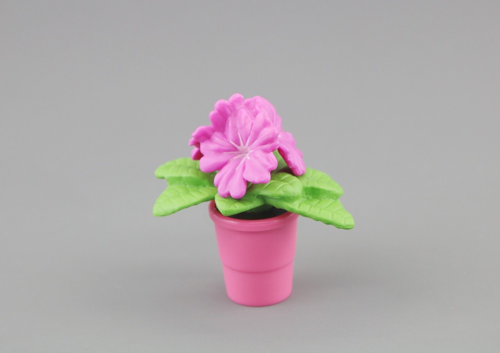 American Girl pink Garden FLOWER & Pot set for 18'' DOLL