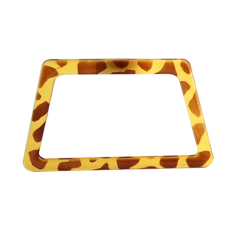 Trapezoid Shaped Replacement Resin Purse Handbag Handle for Handmade Bag