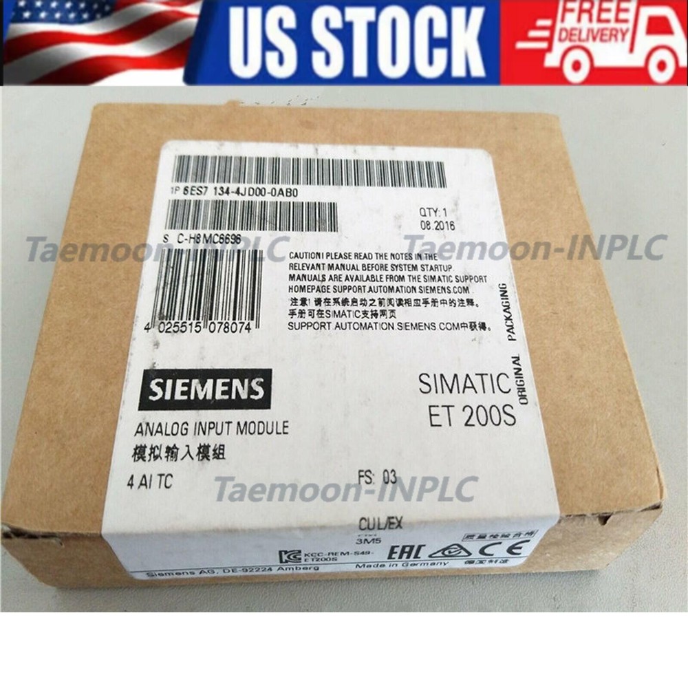 1pc Siemens 6ES7 134-4JD00-0AB0 6ES7134-4JD00-0AB0 Electronics module for ET200S