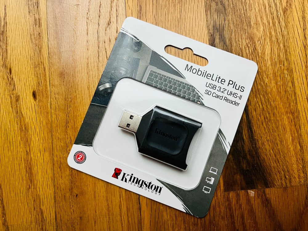 Kingston MobileLite Plus (MLP ) SD Card Reader USB 3.2 SDHC/SDXC UHS-II - USA
