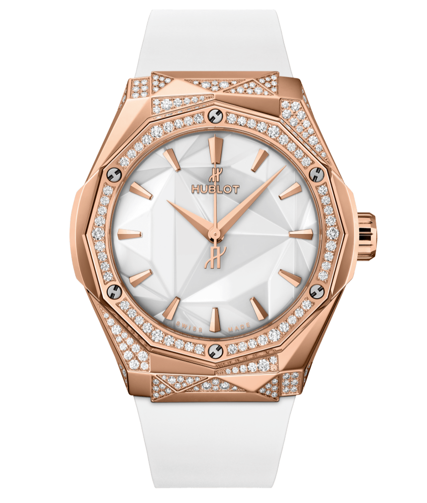 HUBLOT 550.OS.2200.RW.1804.ORL20 CLASSIC FUSION ORLINSKI KING GOLD WHITE 40MM