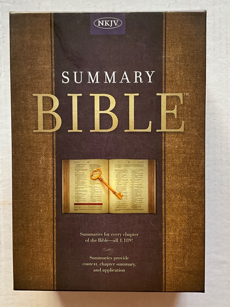KJV SUMMARY BIBLE w/ Box 2016 Holman Bible Publishing