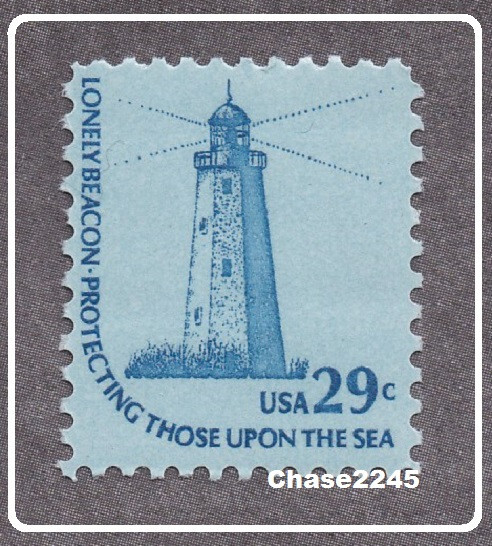 Scott #1605 Lighthouse - Americana Series 29c (Pane Single) 1978 Mint NH