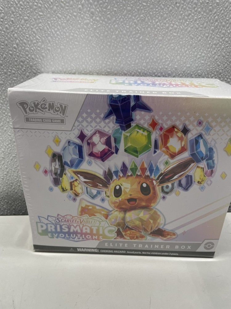 Pokémon Trading Card Game Scarlet & Violet Prismatic Evolution Elite Trainer Box