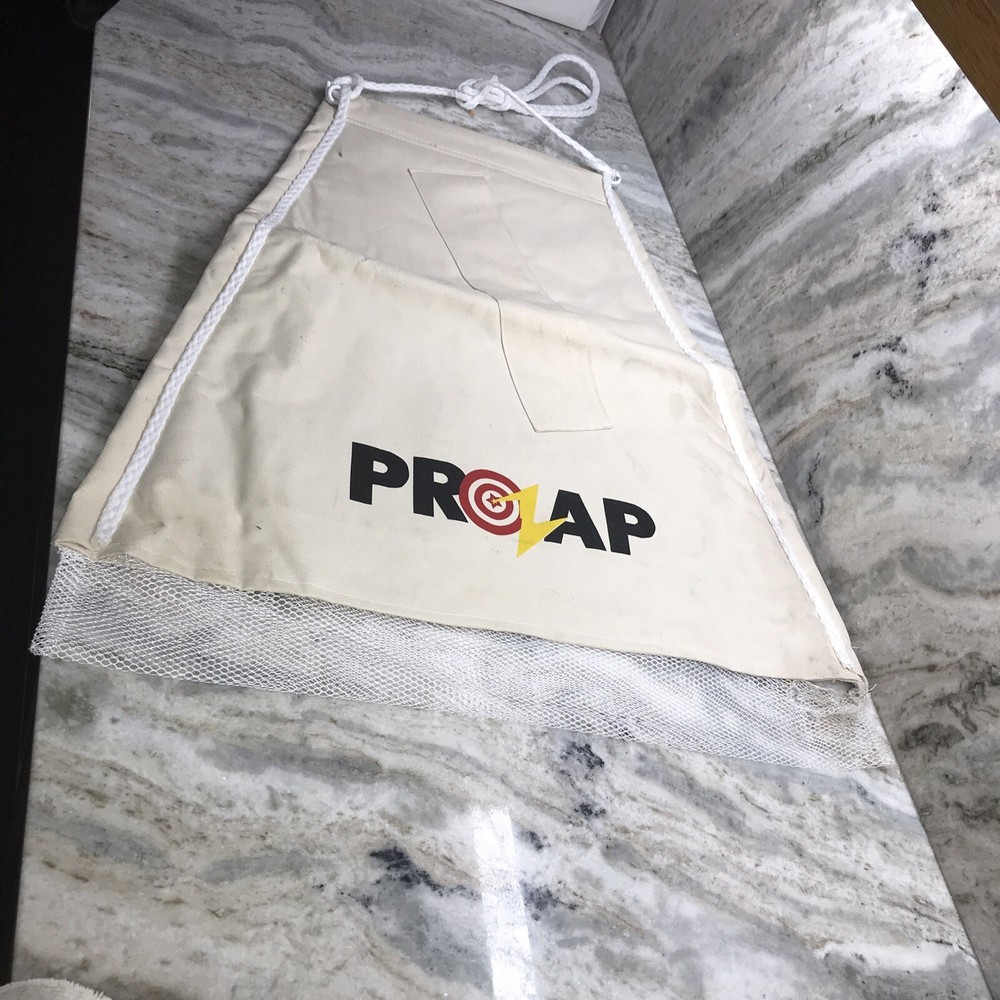 Prozap Cattle Dust Bag ONLY White Canvas Livestock Bag-New*-SHIPS N 24 HRS