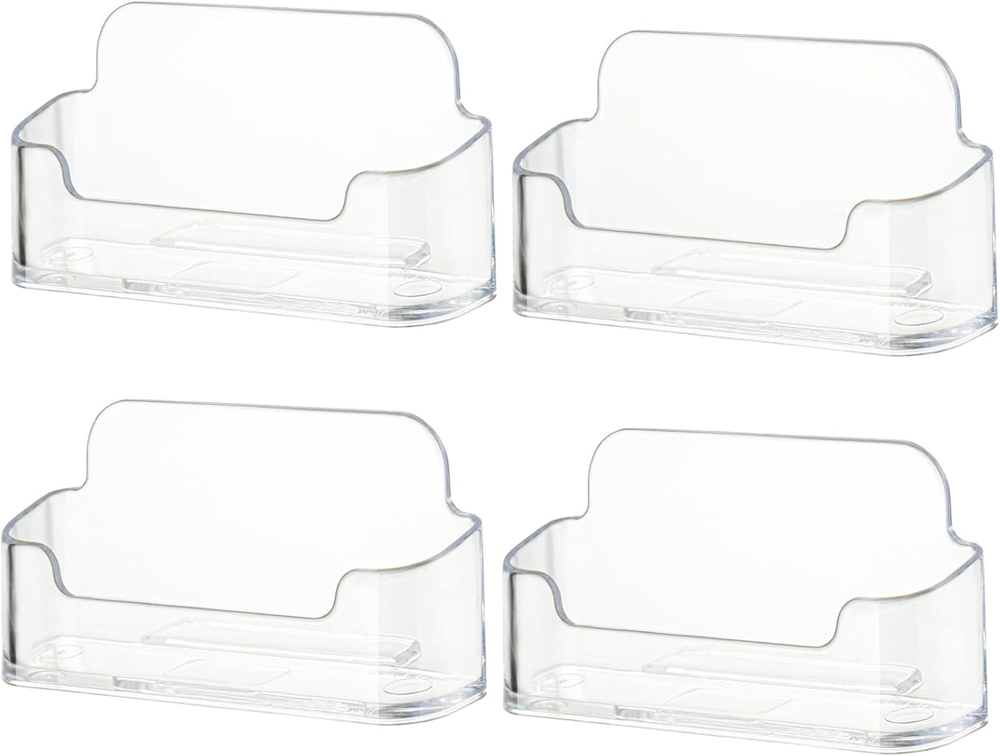 Business Card Holder For Desk Acrylic Business Card Holder Stand Display Plastic