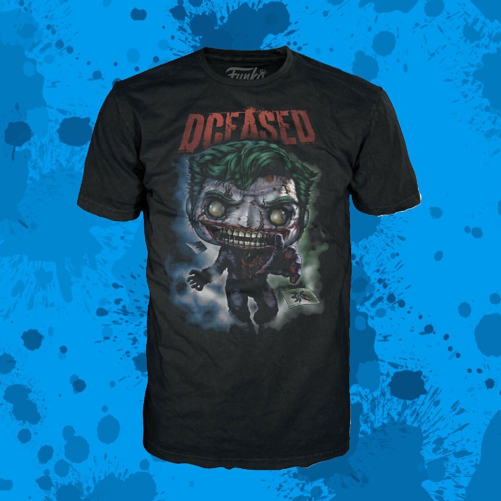 DC Dceased Bloody Joker Exclusive Tee Shirt Size Large