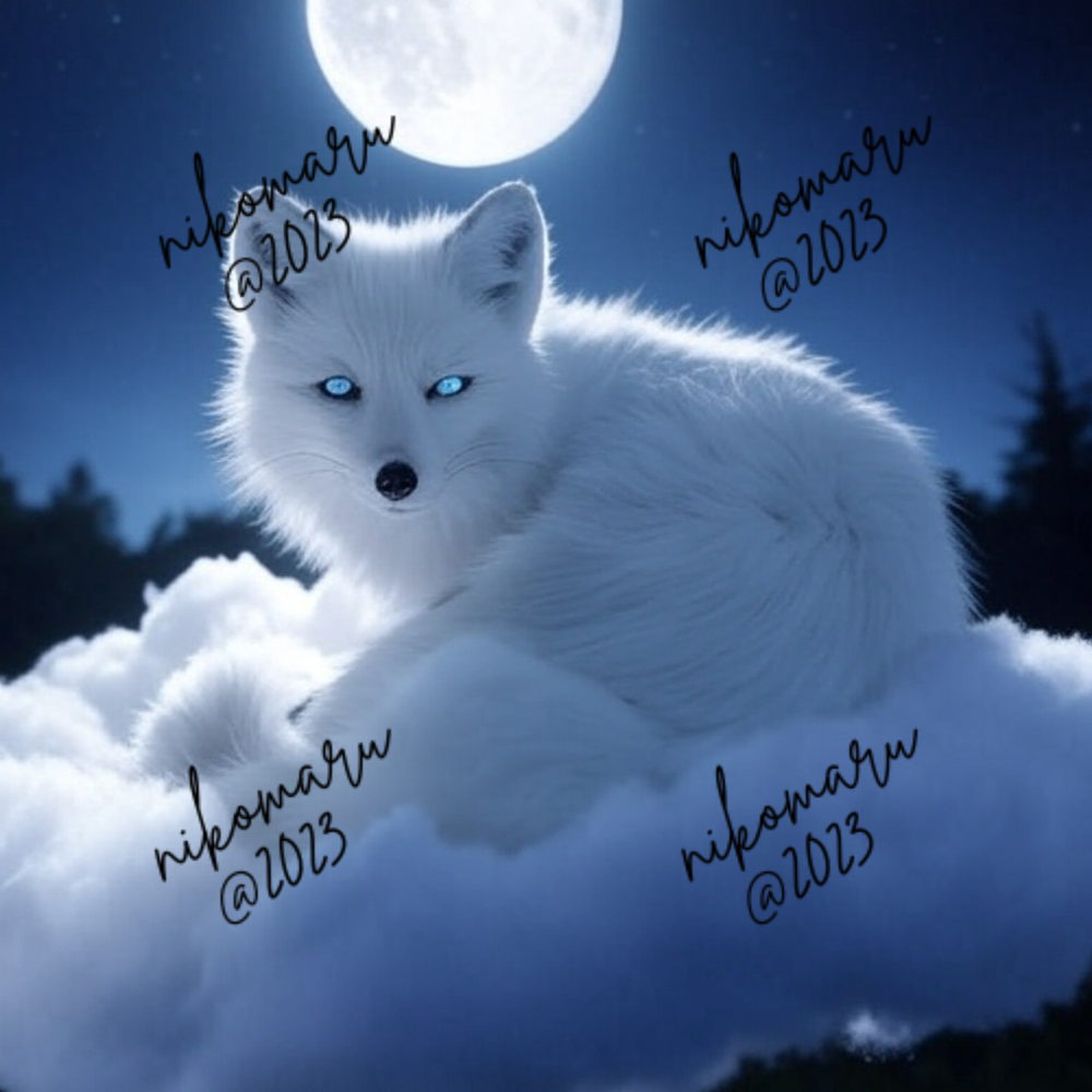 Dreamy Fox Digital Art Desktop Wallpaper Background Image-image