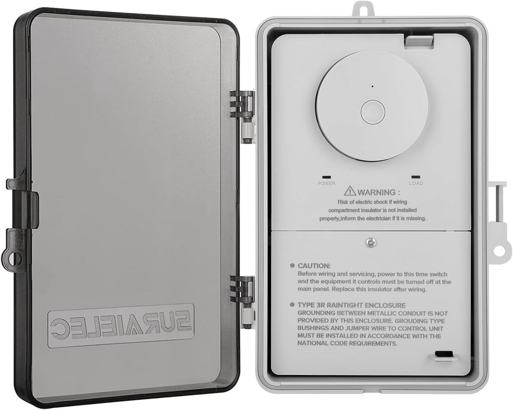 ETL-Certified 40 AMP Smart Pool Timer, Waterproof for Outdoor Use, WiFi Control