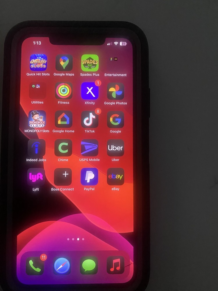 Apple iPhone 11 Pro Max Unlocked W/ Tictok App. Installed 1yr. 256g